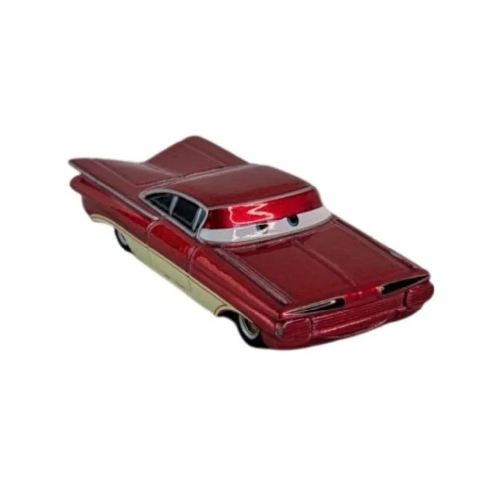 Disney Pixar Cars Diecast Chevrolet Chevy Impala Lot of 5 Red‎ Purple Green Teal